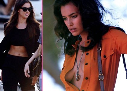 wardrobemalfunction:  Irina Shayk - Seethru - Sideboob