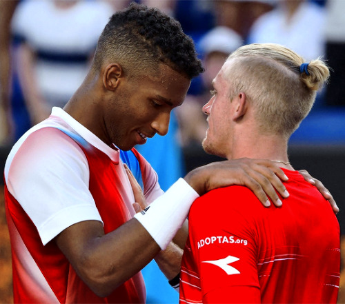 pedroacostas: FELIX AUGER-ALIASSIME and ALEJANDRO DAVIDOVICH FOKINA —  2022, Australian Open©Paul Cr