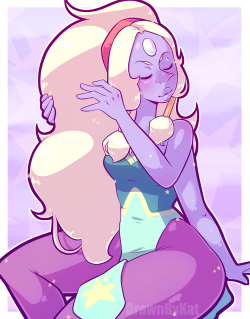 spyderling:  [SPEEDPAINT]I love drawing fusions with Amethyst in them! She always makes them so Hot™️