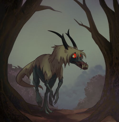 Going To The Kitchen (forest) For A 5 Am Snack (flesh)