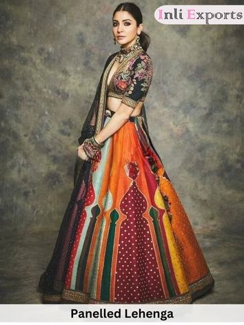 Panelled Lehenga