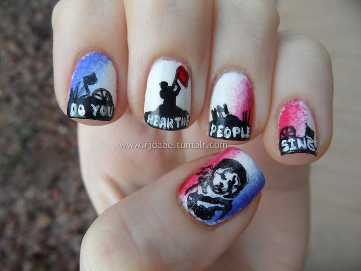  Musicals in Nail Art
