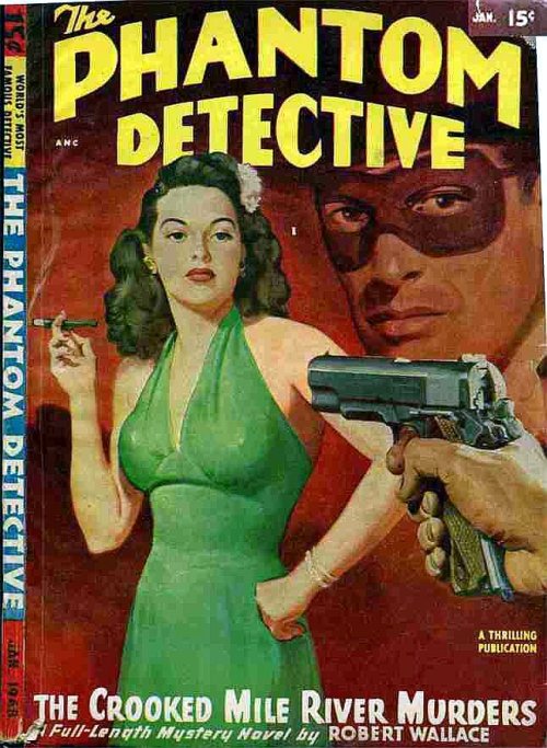 The Phantom Detective, January 1948;