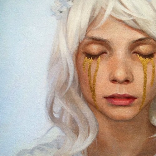 artforadults:  “Tears of the Saints” for Last Rites Gallery’s new by chrystal