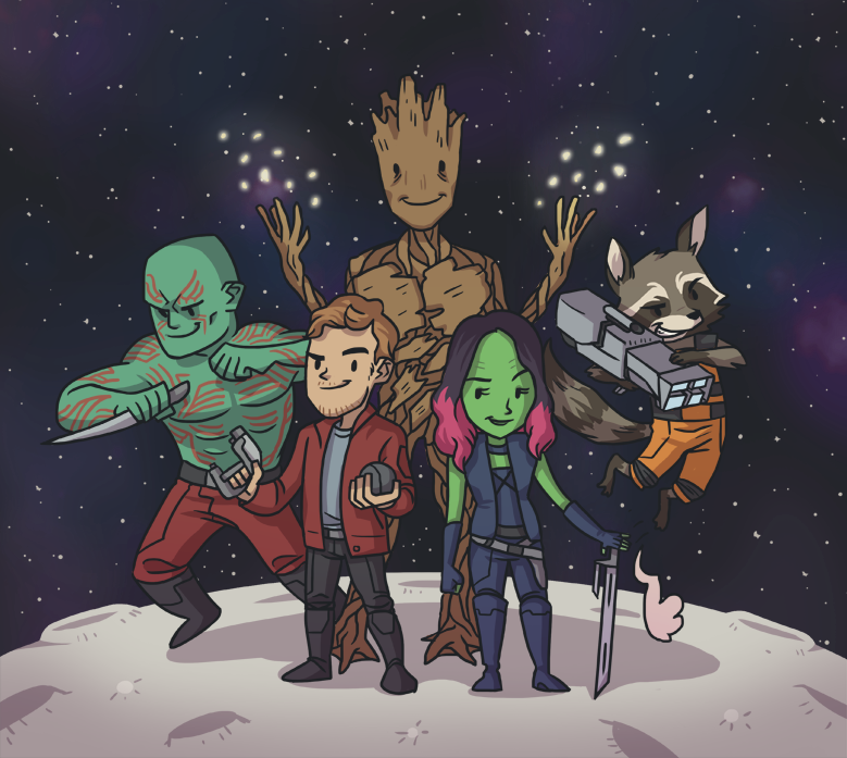 herospy:  &ldquo;They call themselves the Guardians of the Galaxy…&rdquo;