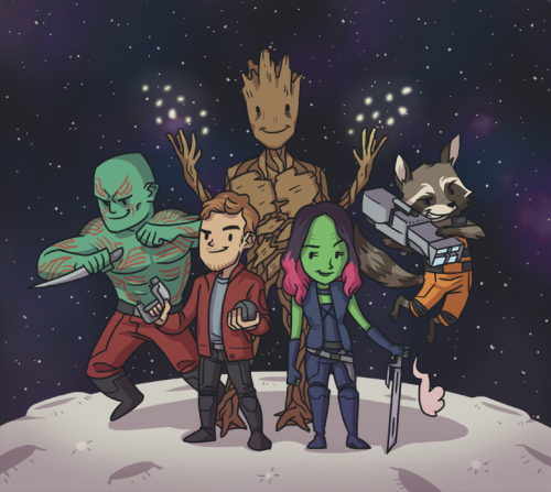 herospy:  “They call themselves the Guardians of the Galaxy…” “What a bunch of a-holes.”