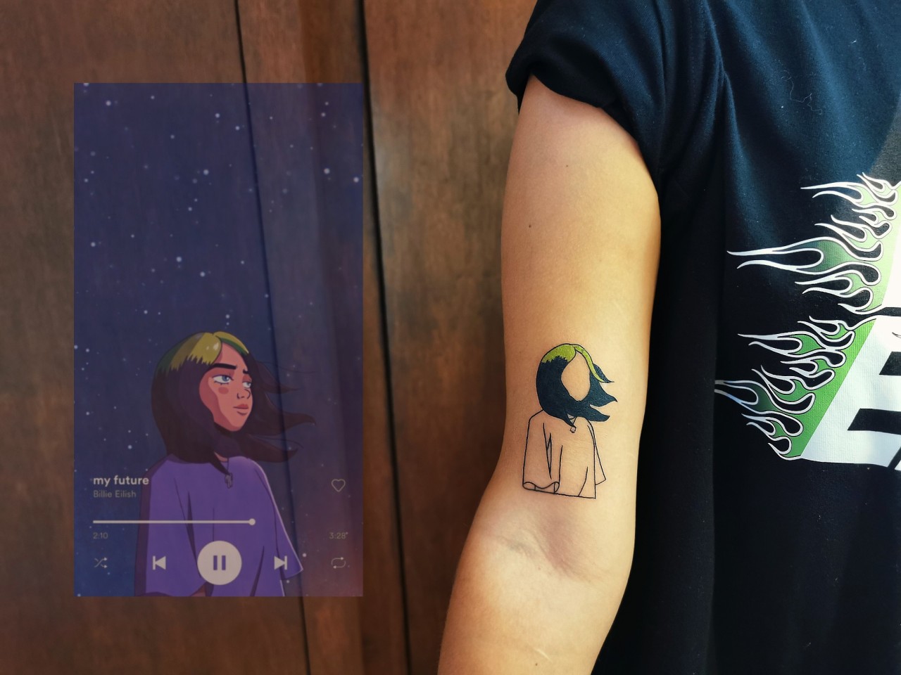 billie eilish tattoo ideas