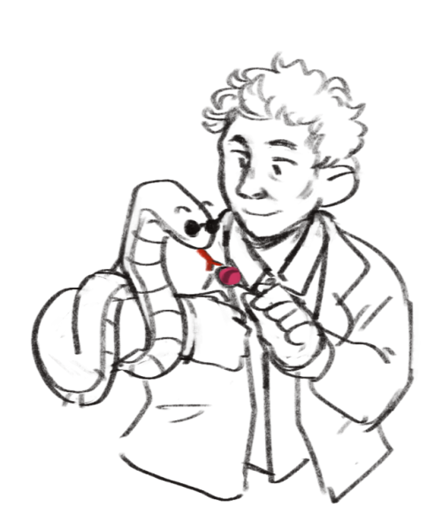 seungbooz: i finished watching good omens and then 3 days later i was done reading the book, so, her