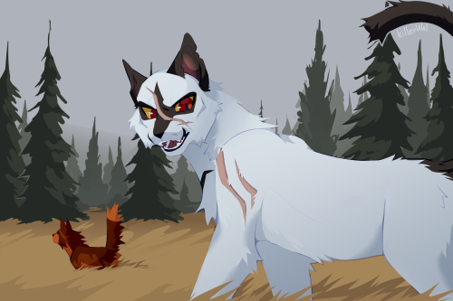 Blackstar And Russetfur On Their Border Patrol