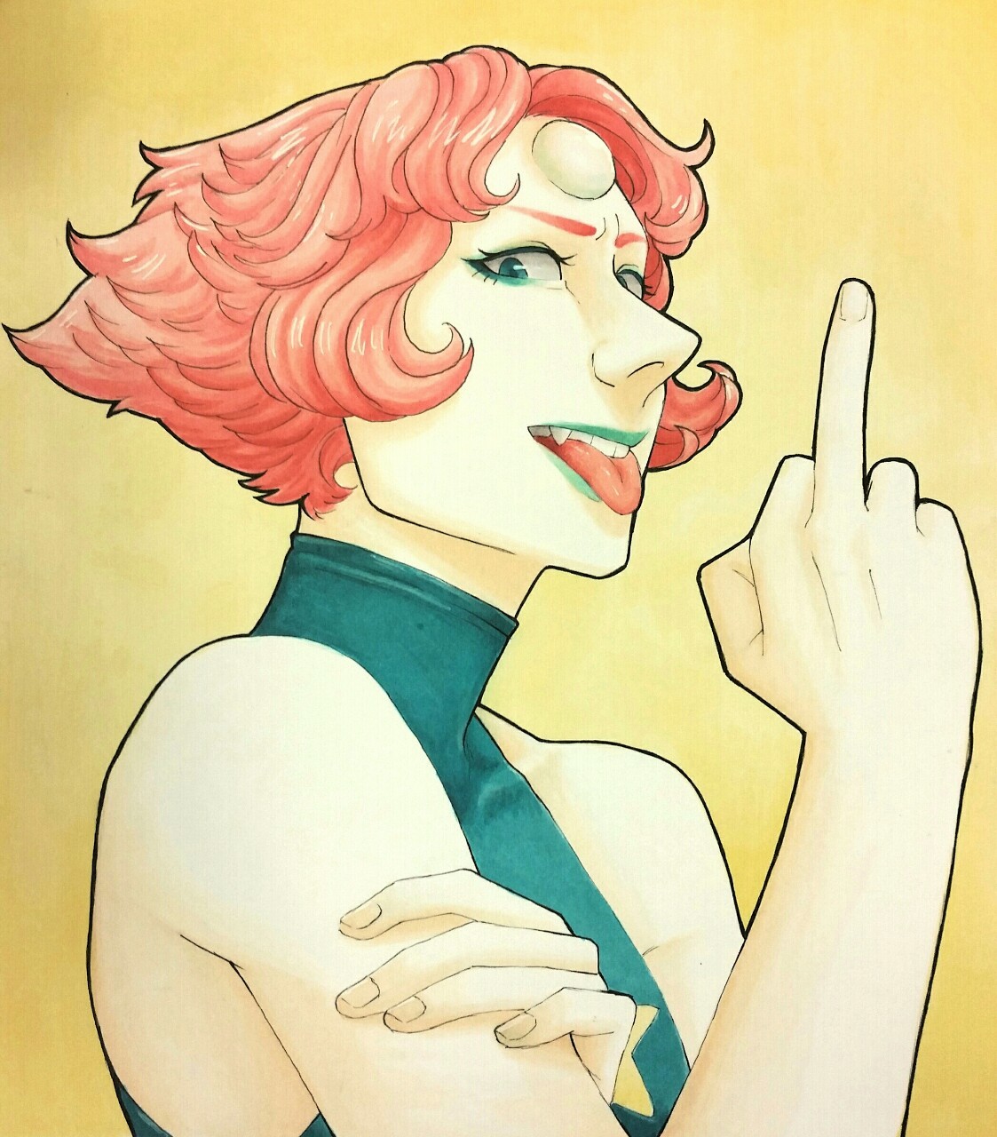 mistresspoptarts:  pearl thats rude tbh :/ 