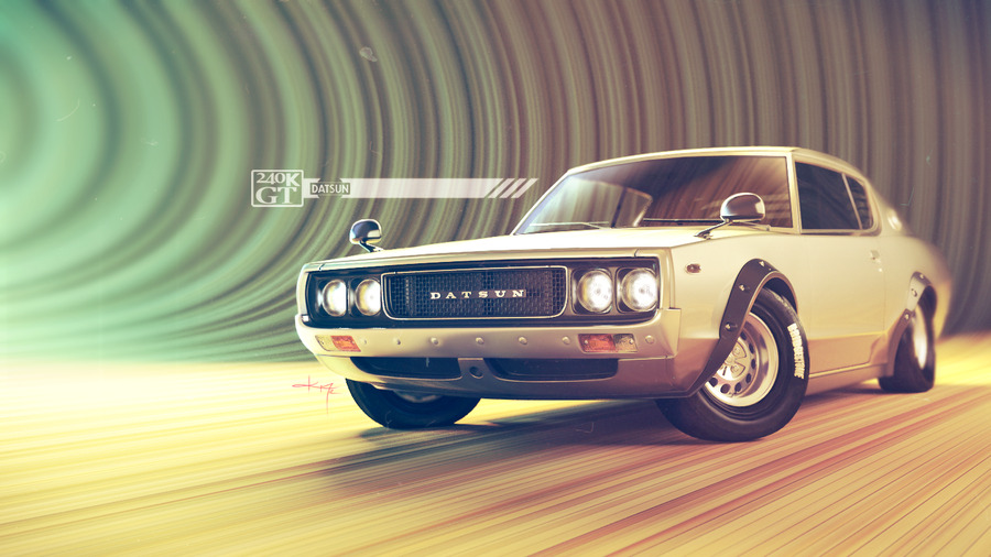 spirited-driving:  axle911:  cashcarscourage:  &ldquo;Son of DAT&rdquo; - ダットサン