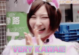 volempaamboli: mochichan00: Get you a girl that can do both I almost died watching Shida-sama being that cute. 