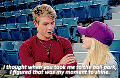 uglyandpermanent:  Josh: Okay, what was that?Maddie: What do you mean? That was, you know, you fulfilling a dream and me not getting in the way. 