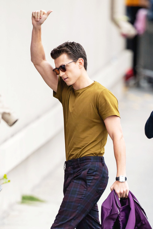 TOM HOLLAND‘Jimmy Kimmel Live!’, Los Angeles (May 9, 2019)
