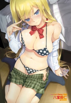 happoubi jin bikini cleavage dress shirt open shirt seifuku swimsuits | #327448 | yande.re