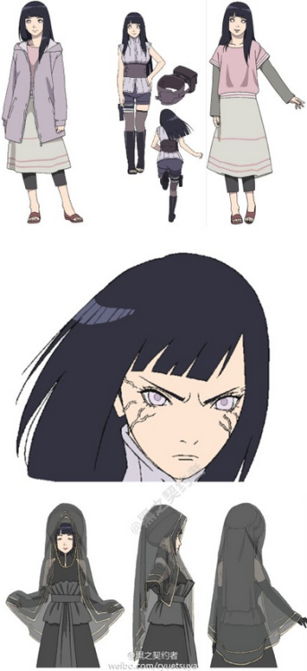 animepleasegood2:  Naruto the last Movie - Illustration characters design  OMG! NaruHina have kids ! XD  