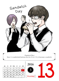 March 13, 2016Kaneki and Touka try to practice