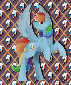 dysfunctionalequestria:Rainbow Dash [Character Card] by MissyDakota =3