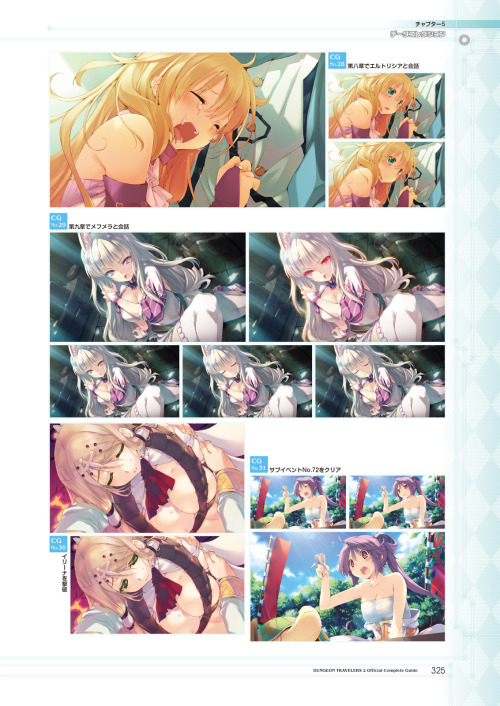 [Aquaplus] Dungeon Travelers 2 - Official Complete Guidebook