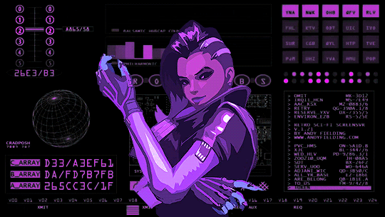delsrowe: overwatch challenge // favourite heroes [9/10]SOMBRA → “Hack the planet.”
