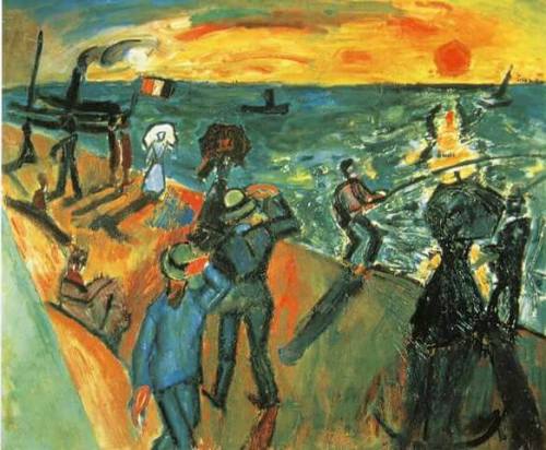 Le Coup de Vent   -   Raoul Dufy  , 1907French, 1877-1953Oil on canvasSinger Laren Collection, The N