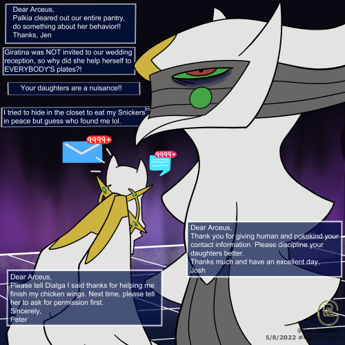  Arceus’ children have always loved interacting with humans and Pokemon. 