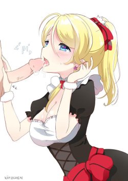 just-another-hentaiblog:  Eli Ayase for @mapleharvest!