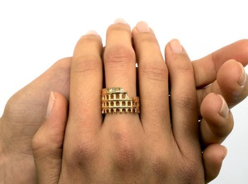 Cityscape Skyline Rings FromAvizzanoJewels