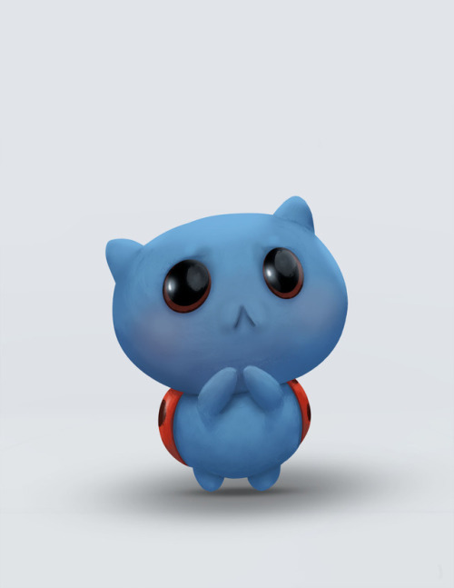 A catbug that was hanging around in some lost files