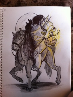 alphonse-elric-rp:  -headless horsemen- Haha