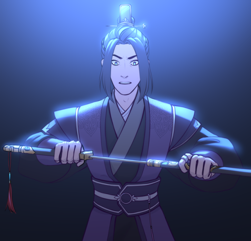 the-social-recluse:ladyrcrow:Jiang Cheng and Suibian The comment that killed the rest of me: