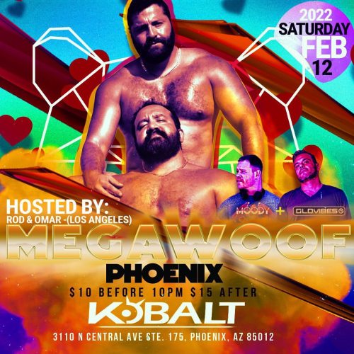 Coming two weeks from Saturday @megawoof_la returns to Phoenix at @kobaltbarphoenix (Park Central 31