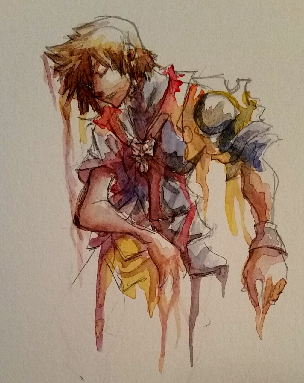 tinyshoopuf:  This might be the strangest thing I’ve ever painted