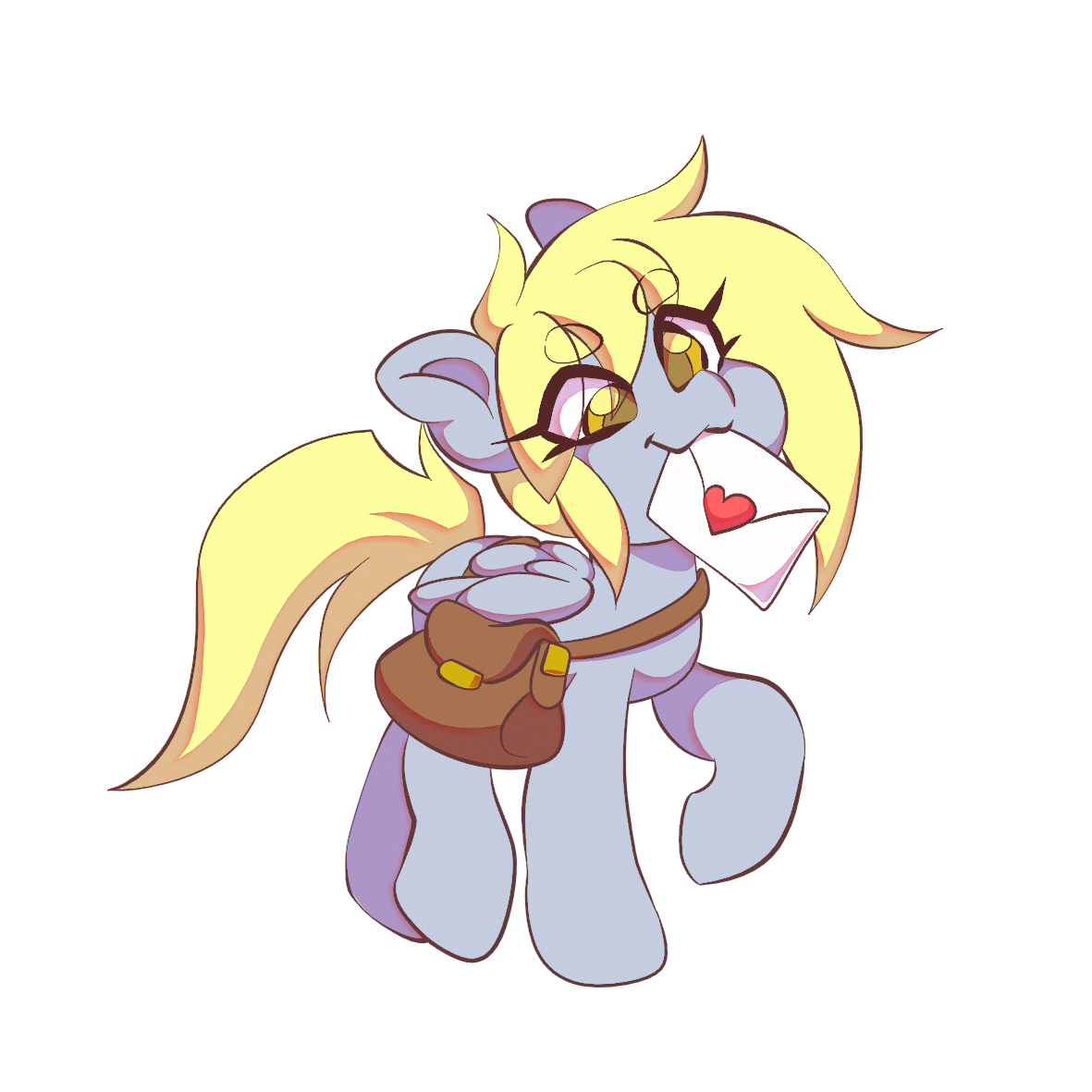 mediumsizetex:tolsticotic:She’s in a hurry to deliver a very important letter to you by Valentine’s DayLet’s wish her luckohmigosh ohmigosh ohmigosh