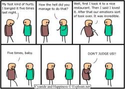explosm:http://www.explosm.net: Home of Cyanide &amp; Happiness. Go check out our other comics!