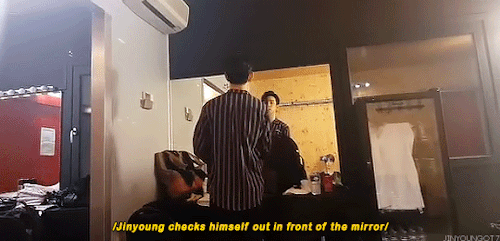 jinyoungot7:mark feeding us with quality content