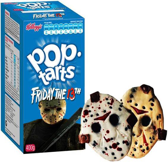 brokehorrorfan:  Newt Clement has created horror movie Pop-Tarts. I’ve highlighted