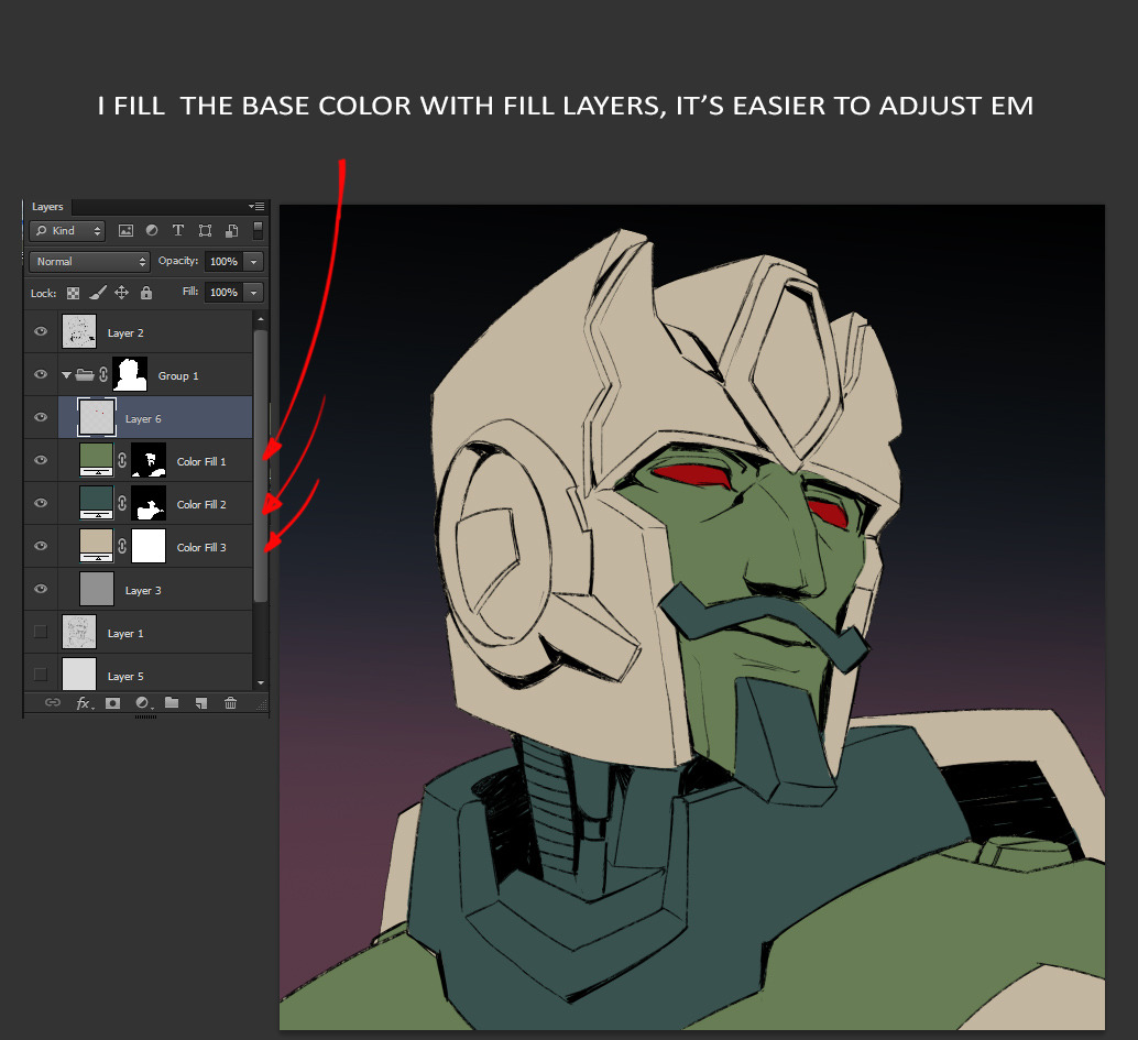 larbestaaargh:  soo, you guys asked for a coloring tutorial and this is how I do