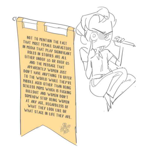 hattersarts:  hey i didn’t expect to be empowered by being horny on main over older women but 