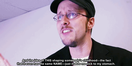 upperstories:sketchinetch:thesirenofhats:iwfr-nc-gifs:From The Nostalgia Critic: The Cat In The Hat 