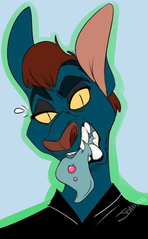 Here's My OC XalThey're Actually A Werecoyote With A Few Reptilian Features.Being A Werecoyote, They