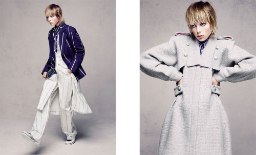 Vogue China | Sølve Sundsbø | Beat Bollinger | Edie Campbell | December/January 2016