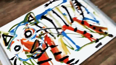 Noel Fielding Scribblings (x)