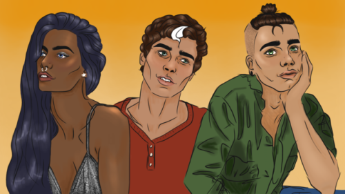 oceanlesbo: an amazon, a zombie, and an art hoe walk into a bar…some Donna, Jason, and Kyle f