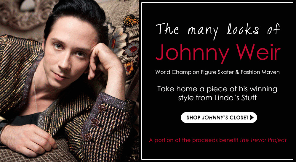 The fabulous Johnny Weir is auctioning over 400 pieces from his personal wardrobe to benefit The Trevor Project!