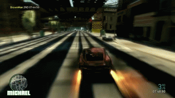 youtube-explosion:One day they will actually learn how to drive in this game, but hopefully not soon
