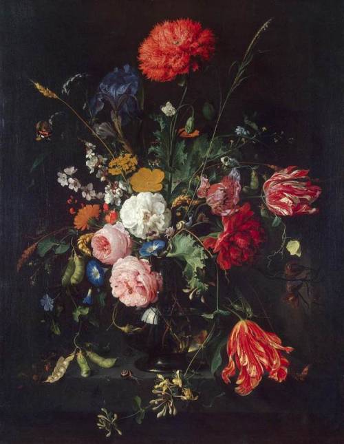 Jan Davidsz de Heem - Vase of Flowers (first half of 17th century)