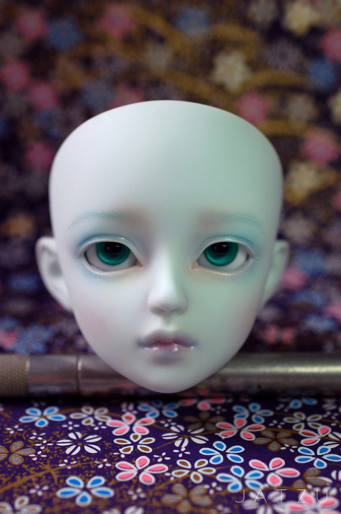 This girl~ Withdoll Cecily Polluted Girl~ I’ve not worked on blue resin like this before =3 so