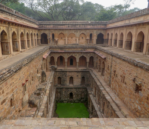 archatlas:  The Astoundingly Complex      Ancient Indian Stepwells Ancient Indian stepwells captured by Victoria S. Lautman. Rudimentary stepwells first appeared in India between the 2nd and 4th centuries A.D., born of necessity in a capricious climate