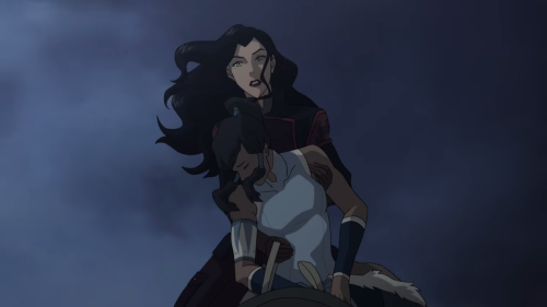 quarrelswithquills:Korrasami + Sheith Visual and Thematic Parallels(before Shiro let go his earthly 